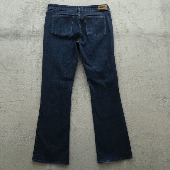 Levi's Jeans Women's 12L Blue Mid-Rise Slight Curve Classic Bootcut 32.5" Inseam - Picture 13 of 16